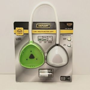 Defiant 3-In-1 Multi Function LED Light 200 Lumens 2 Color Modes NEW!